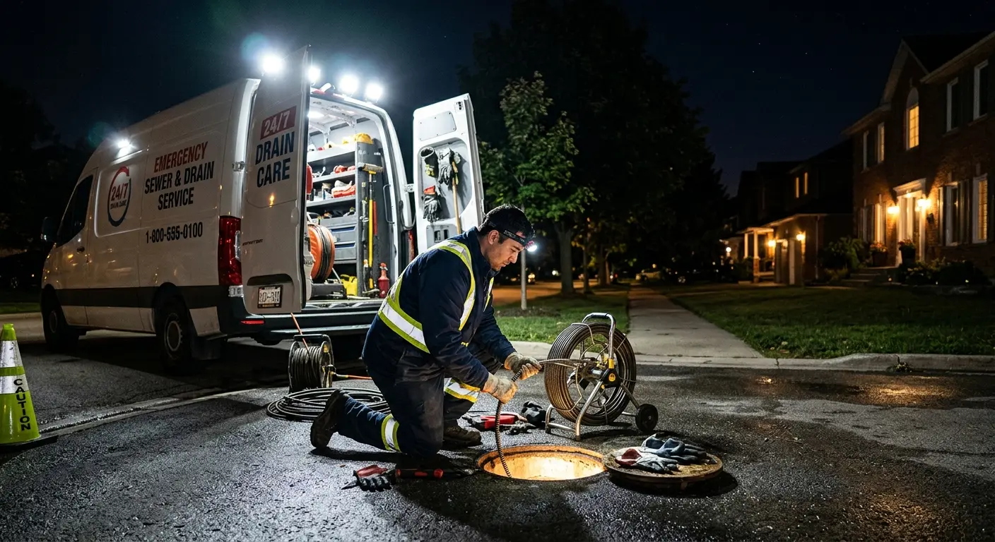 Emergency Drain Service in League City, TX